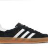 adidas Gazelle Black White Gum H06259 - Nicesk photo 1