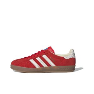adidas Gazelle Indoor Better Scarlet Off White Gum IF1808 - Nicesk photo 1