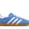 adidas Gazelle Indoor Blue Fusion Gum (Women's) HQ8717 - Nicesk photo 1