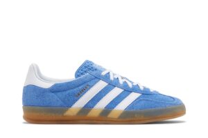 adidas Gazelle Indoor Blue Fusion Gum (Women's) HQ8717 - Nicesk photo 1
