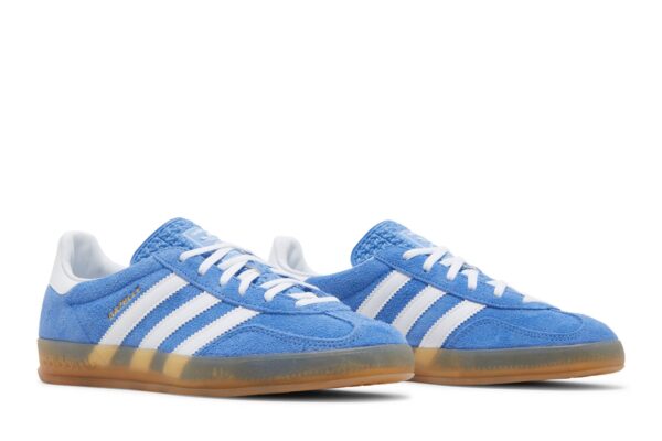 adidas Gazelle Indoor Blue Fusion Gum (Women's) HQ8717 - Nicesk photo 8