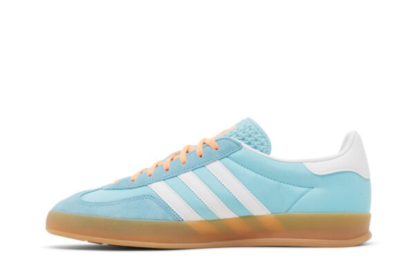 adidas Gazelle Indoor Preloved Blue White Gum HQ9017 - Nicesk photo 3