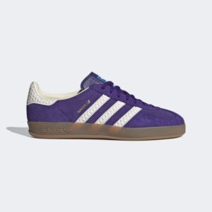 adidas Gazelle Indoor Purple Core White IF1806 - Nicesk photo 1