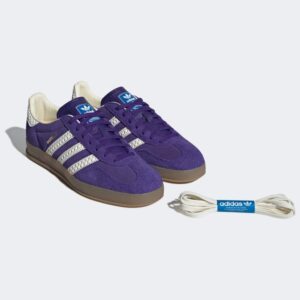 adidas Gazelle Indoor Purple Core White IF1806 - Nicesk photo 2
