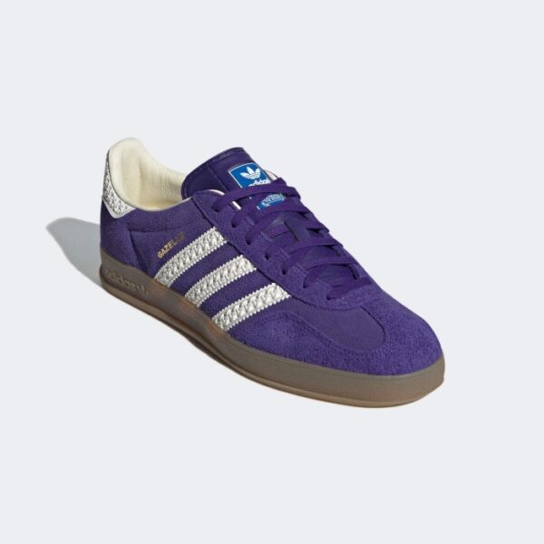 adidas Gazelle Indoor Purple Core White IF1806 - Nicesk photo 3