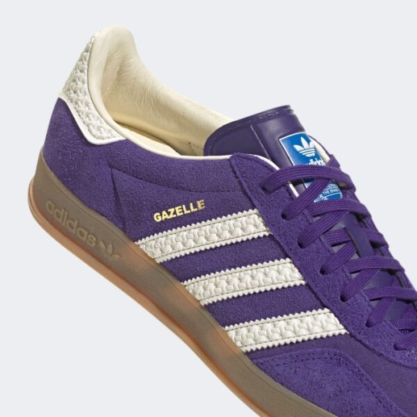 adidas Gazelle Indoor Purple Core White IF1806 - Nicesk photo 4