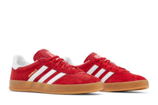 adidas Gazelle Indoor Scarlet Cloud White H06261 - Nicesk photo 8