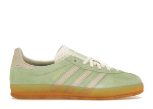 adidas Gazelle Indoor Semi Green Spark (Women's) IE2948 - Nicesk photo 1