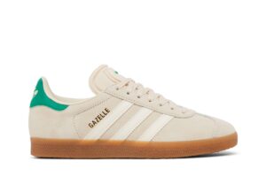 adidas Gazelle Wonder White Green Gum (Women's) IF3235 - Nicesk photo 1