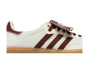 adidas Samba Nylon Tonal Wales Bonner Cream White IE0586 - Nicesk photo 2