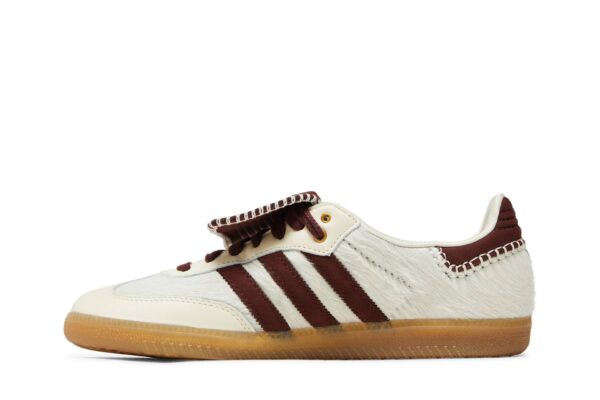 adidas Samba Nylon Tonal Wales Bonner Cream White IE0586 - Nicesk photo 3