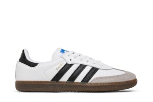 adidas Samba OG Cloud White Core Black B75806 - Nicesk photo 1