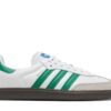 adidas Samba OG Footwear White Green IG1024 - Nicesk photo 1
