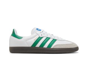 adidas Samba OG Footwear White Green IG1024 - Nicesk photo 1