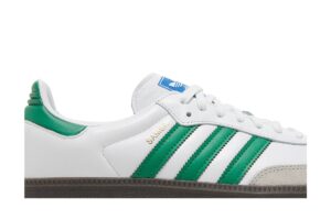 adidas Samba OG Footwear White Green IG1024 - Nicesk photo 2