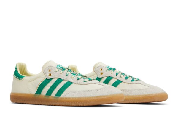 adidas Samba Wales Bonner Cream Green GY4344 - Nicesk photo 8