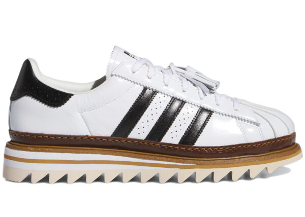 adidas Superstar CLOT By Edison Chen White Crystal Sand IH3132 - Nicesk photo 1
