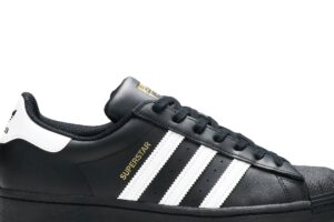 adidas Superstar Core Black Cloud White Gold EG4959 - Nicesk photo 2