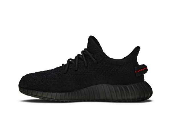 adidas Yeezy Boost 350 V2 Black Red (Kids) GZ8655 - Nicesk photo 3