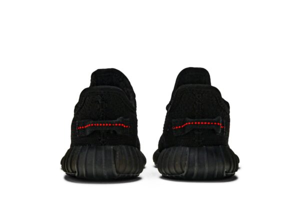 adidas Yeezy Boost 350 V2 Black Red (Kids) GZ8655 - Nicesk photo 6