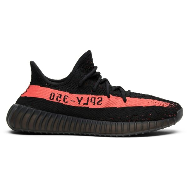 adidas Yeezy Boost 350 V2 Core Black Red BY9612 - Nicesk photo 1