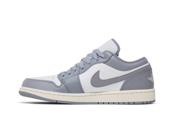 Air Jordan 1 Low Vintage Stealth Grey 553558-053 - Nicesk photo 3