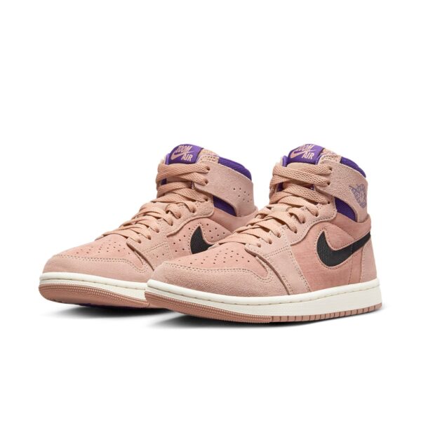 Jordan 1 High Zoom Air CMFT 2 Cacao Wow Picante Red (Women's) DV1305-200 - Nicesk photo 4