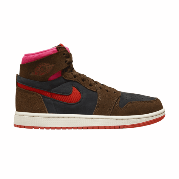 Jordan 1 High Zoom Air CMFT 2 Cacao Wow Picante Red (Women's) DV1305-206 - Nicesk photo 1
