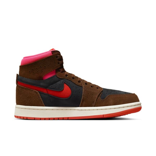 Jordan 1 High Zoom Air CMFT 2 Cacao Wow Picante Red (Women's) DV1305-206 - Nicesk photo 3