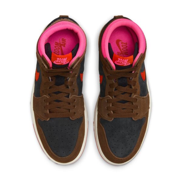 Jordan 1 High Zoom Air CMFT 2 Cacao Wow Picante Red (Women's) DV1305-206 - Nicesk photo 5