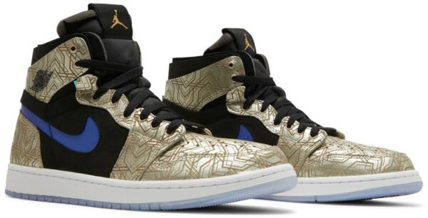 Jordan 1 High Zoom Air CMFT Gold Laser DQ0659-700 - Nicesk photo 3
