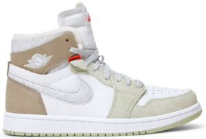 Jordan 1 High Zoom Air CMFT Olive Aura (Women's) CT0979-102 - Nicesk photo 1