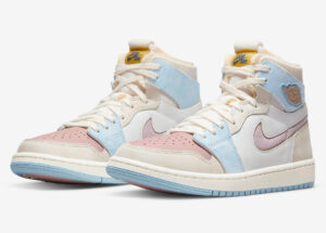 Jordan 1 High Zoom Air CMFT Pink Oxford (Women's) DQ5092-651 - Nicesk photo 2