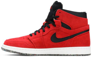 Jordan 1 High Zoom Air CMFT Red Suede CT0978-600 - Nicesk photo 2