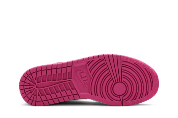 Jordan 1 Low Black Active Fuchsia CK3022-005 - Nicesk photo 4