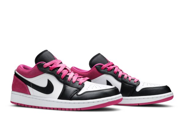 Jordan 1 Low Black Active Fuchsia CK3022-005 - Nicesk photo 8