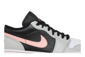 Jordan 1 Low Black Grey Pink 553558-062 - Nicesk photo 2