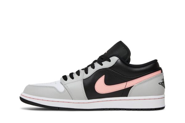 Jordan 1 Low Black Grey Pink 553558-062 - Nicesk photo 3