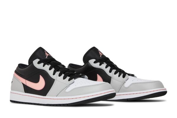 Jordan 1 Low Black Grey Pink 553558-062 - Nicesk photo 8