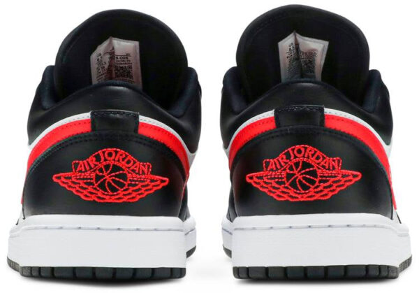 Jordan 1 Low Black Siren Red (Women's) DC0774-004 - Nicesk photo 4