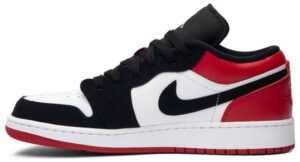 Jordan 1 Low Black Toe (2019) (GS) 553560-116 - Nicesk photo 2