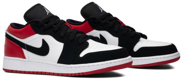 Jordan 1 Low Black Toe (2019) (GS) 553560-116 - Nicesk photo 5