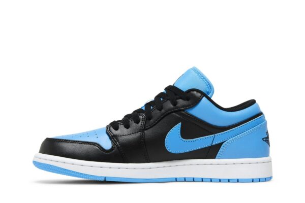Jordan 1 Low Black University Blue 553558-041 - Nicesk photo 3