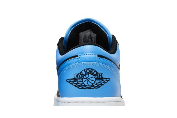 Jordan 1 Low Black University Blue 553558-041 - Nicesk photo 7