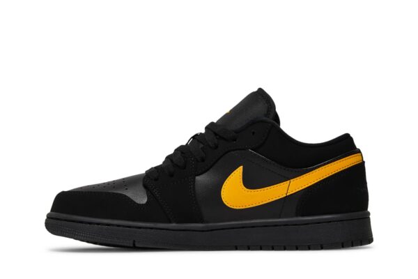 Jordan 1 Low Black University Gold 553558-071 - Nicesk photo 3