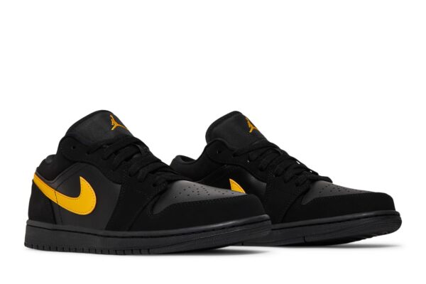 Jordan 1 Low Black University Gold 553558-071 - Nicesk photo 8