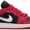 Jordan 1 Low Black Very Berry (GS) 553560-061 - Nicesk photo 1