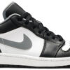 Jordan 1 Low Black White Grey 553558-040 - Nicesk photo 1