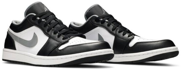 Jordan 1 Low Black White Grey 553558-040 - Nicesk photo 5