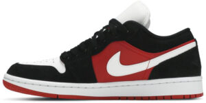 Jordan 1 Low Black White Gym Red (Women's) DC0774-016 - Nicesk photo 2